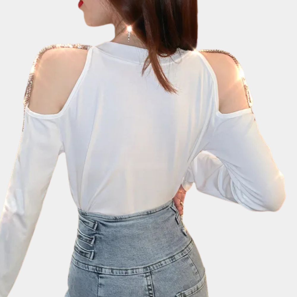 CELINA - Elegante Schouderoverhemd voor Dames