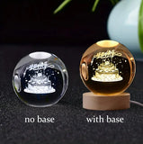 Solar System Crystal Light